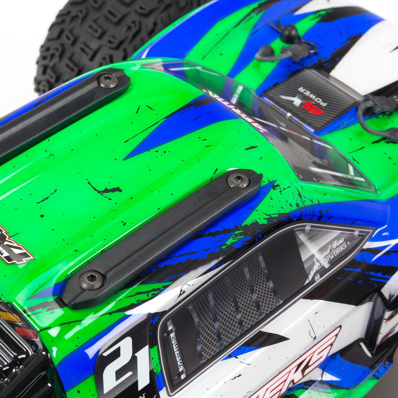 Arrma Vorteks 4X4 3S BLX 1/10 RTR Brushless Stadium Truck (Green)