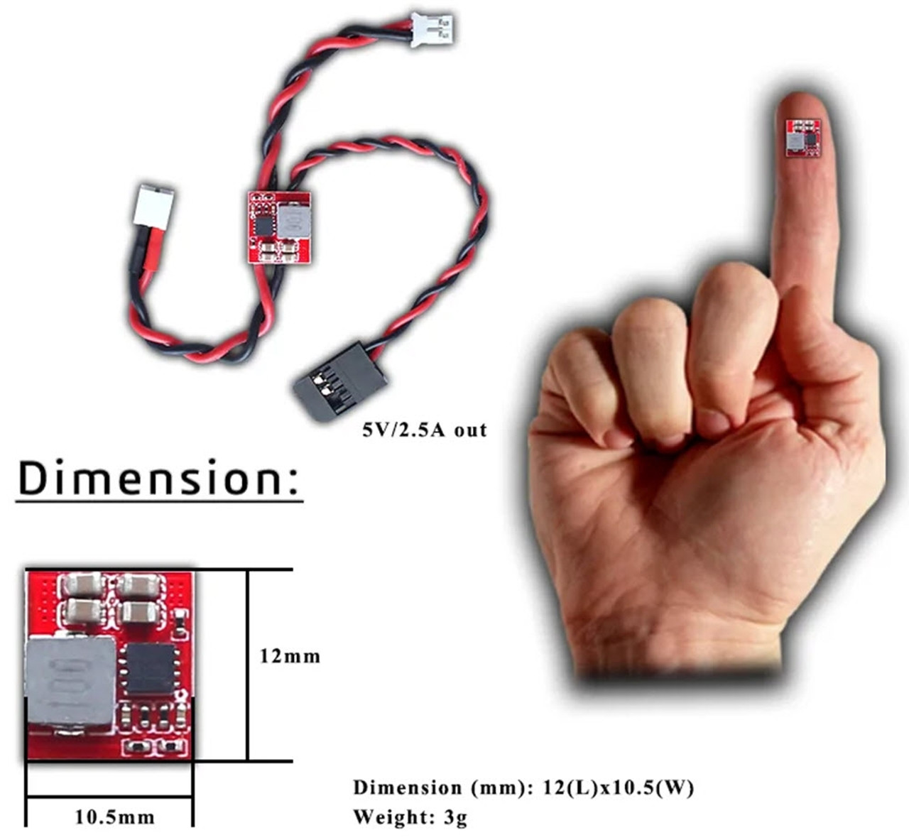 Furitek Micro 2.5A BEC