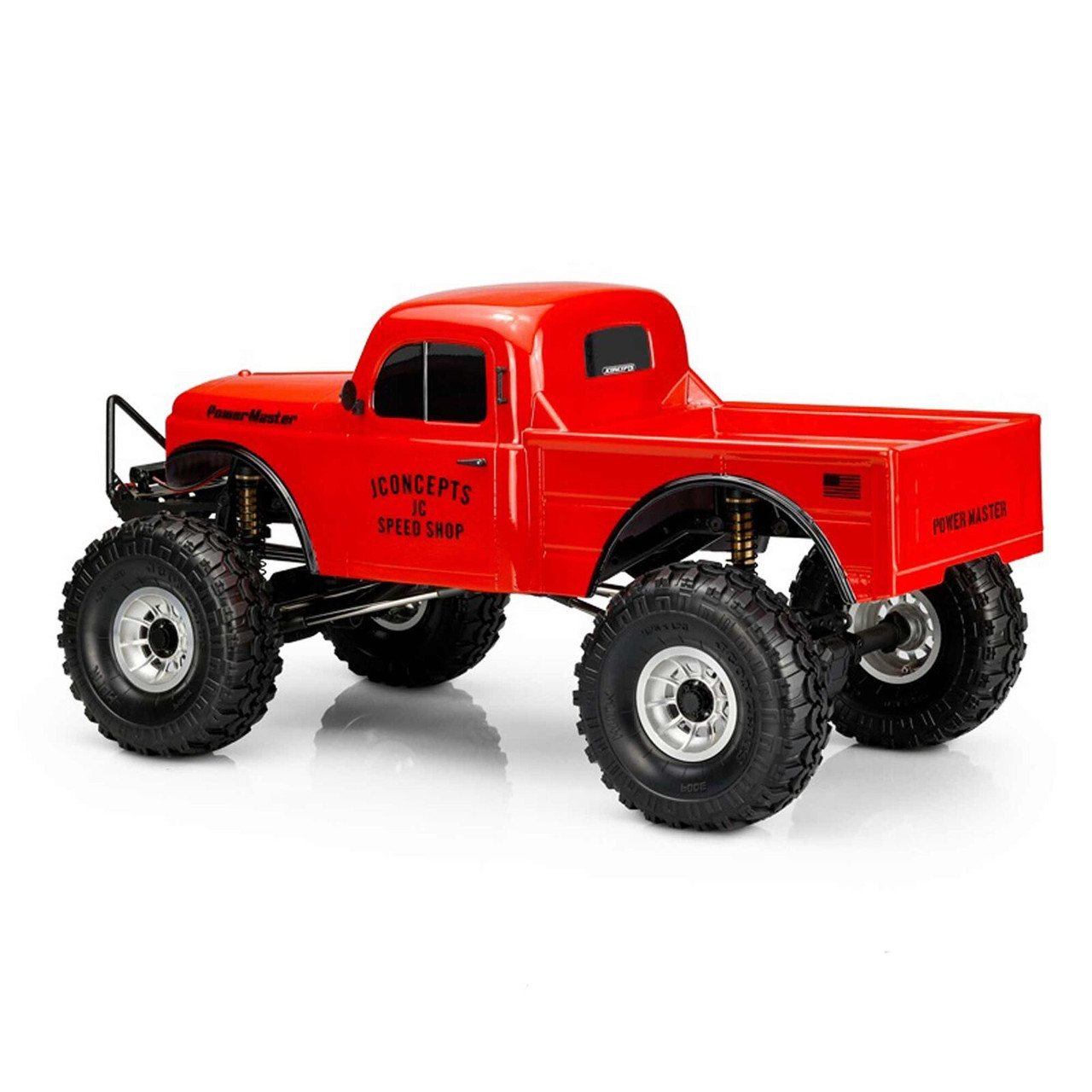 JConcepts Power Master Scale Rock Crawler Body (Clear) (12.3")