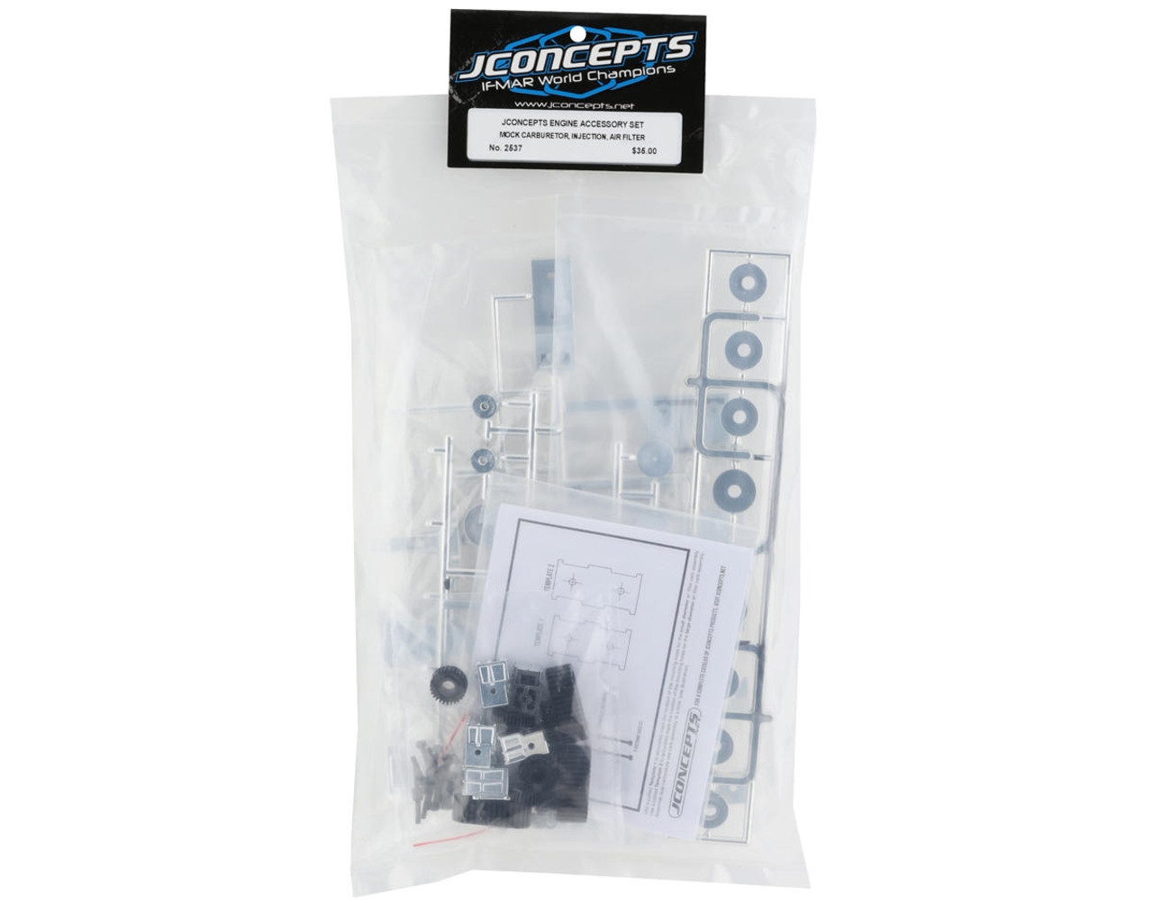 JConcepts JConcepts Engine Accessory Set (Chrome)