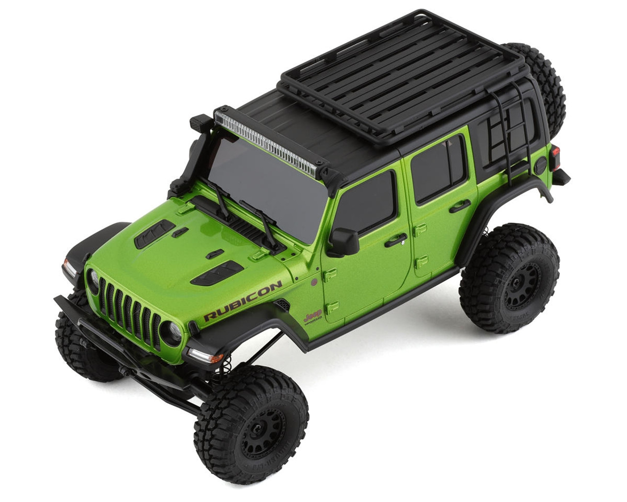 Kyosho MX-01 Mini-Z 4X4 Readyset w/Jeep Wrangler Rubicon Body (Green) & 2.4GHz Radio System