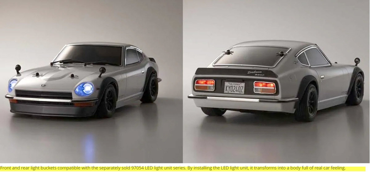 Kyosho Fazer Mk2 FZ02 1971 Datsun 240Z Tuned Version ReadySet (White) w/Syncro KT-231P+