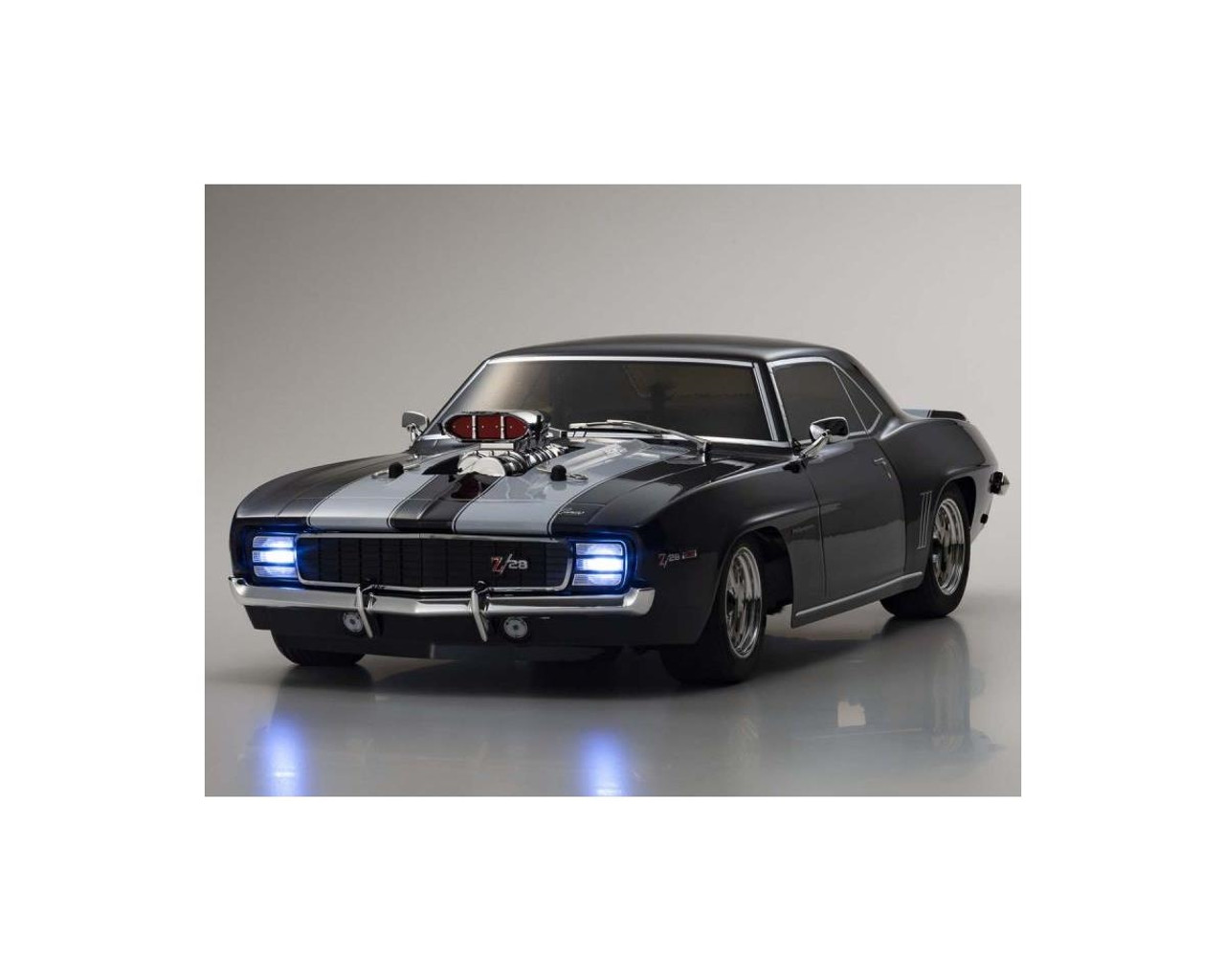 Kyosho Fazer Mk2 FZ02 VE 69 Camaro Z/28 RS Supercharged ReadySet (Tuxedo Black) w/Syncro KT-231P+