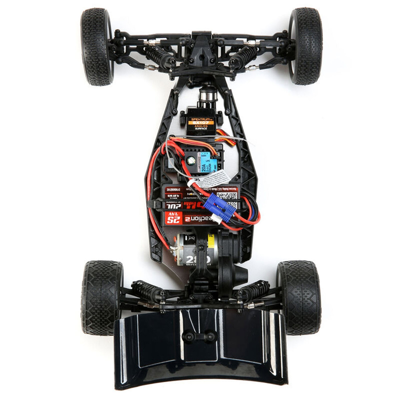 Losi Mini-B 1/16 RTR 2WD Buggy (Black) w/2.4GHz Radio, Battery & Charger