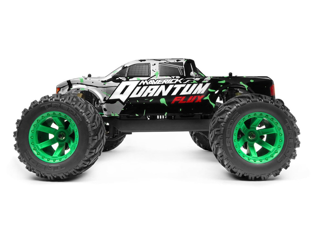 Maverick Quantum (3S) MT 1/10 4WD Monster Truck, Ready To Run - Silver