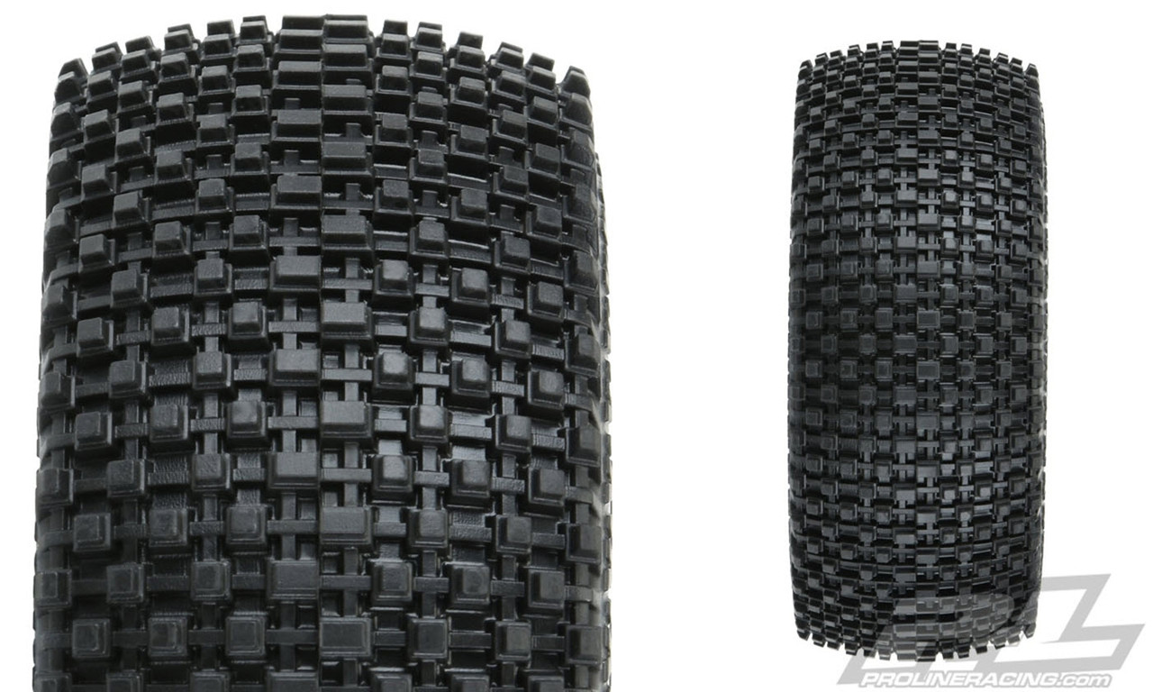 Pro-Line Gladiator SC Tires w/Raid Wheels (Black) (2) (Slash Rear) (M2) w/12mm Hex