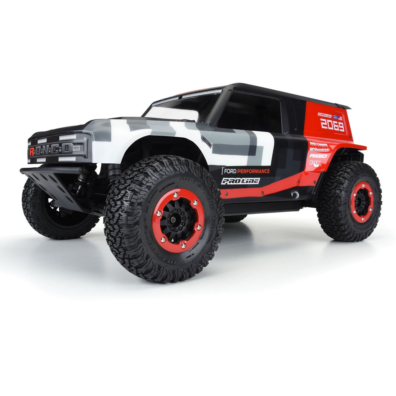 Pro-Line 1/10 Ford Bronco R (Clear) Body: Short Course