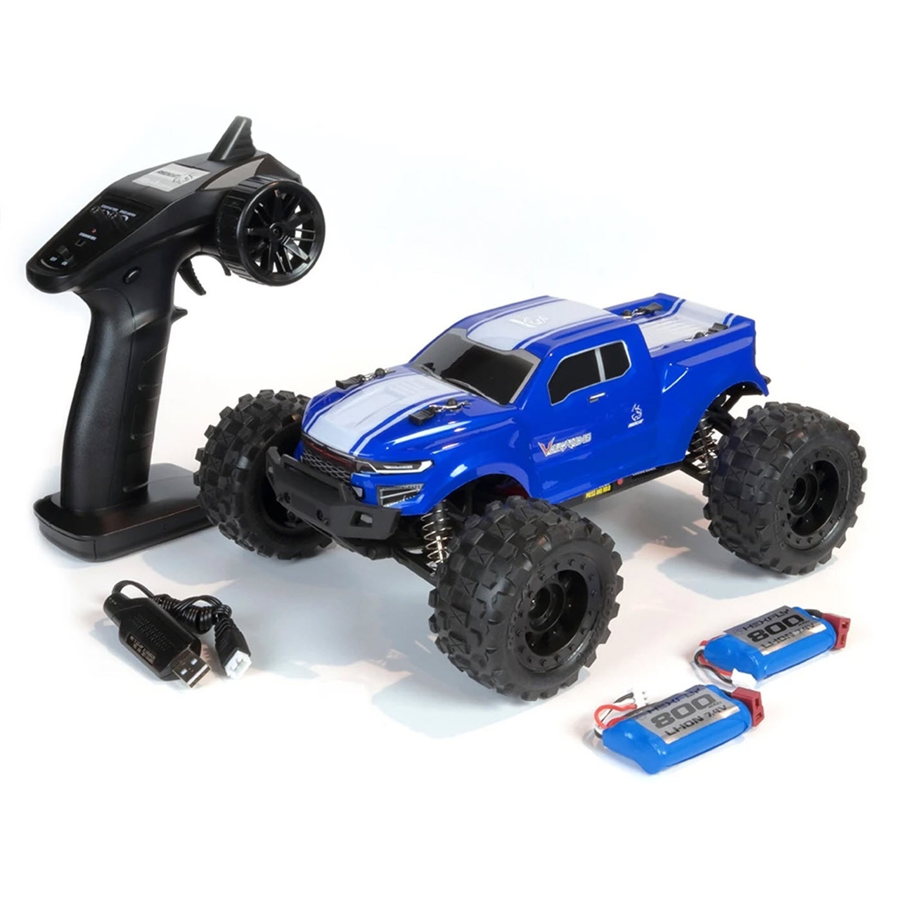 Redcat Volcano-16 1/16 Scale Brushed Monster Truck (RED)