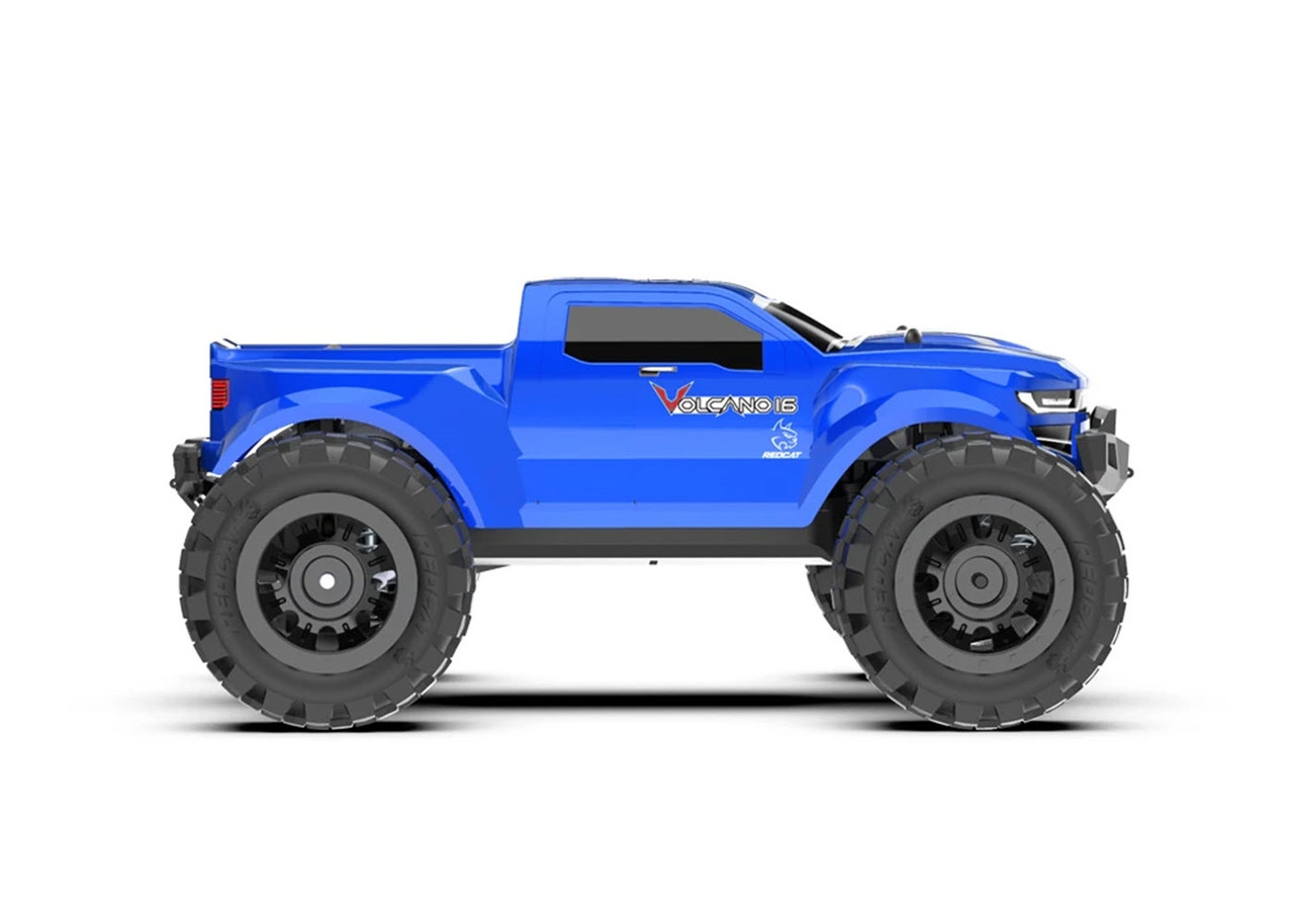 Redcat Volcano-16 1/16 Scale Brushed Monster Truck (BLUE)