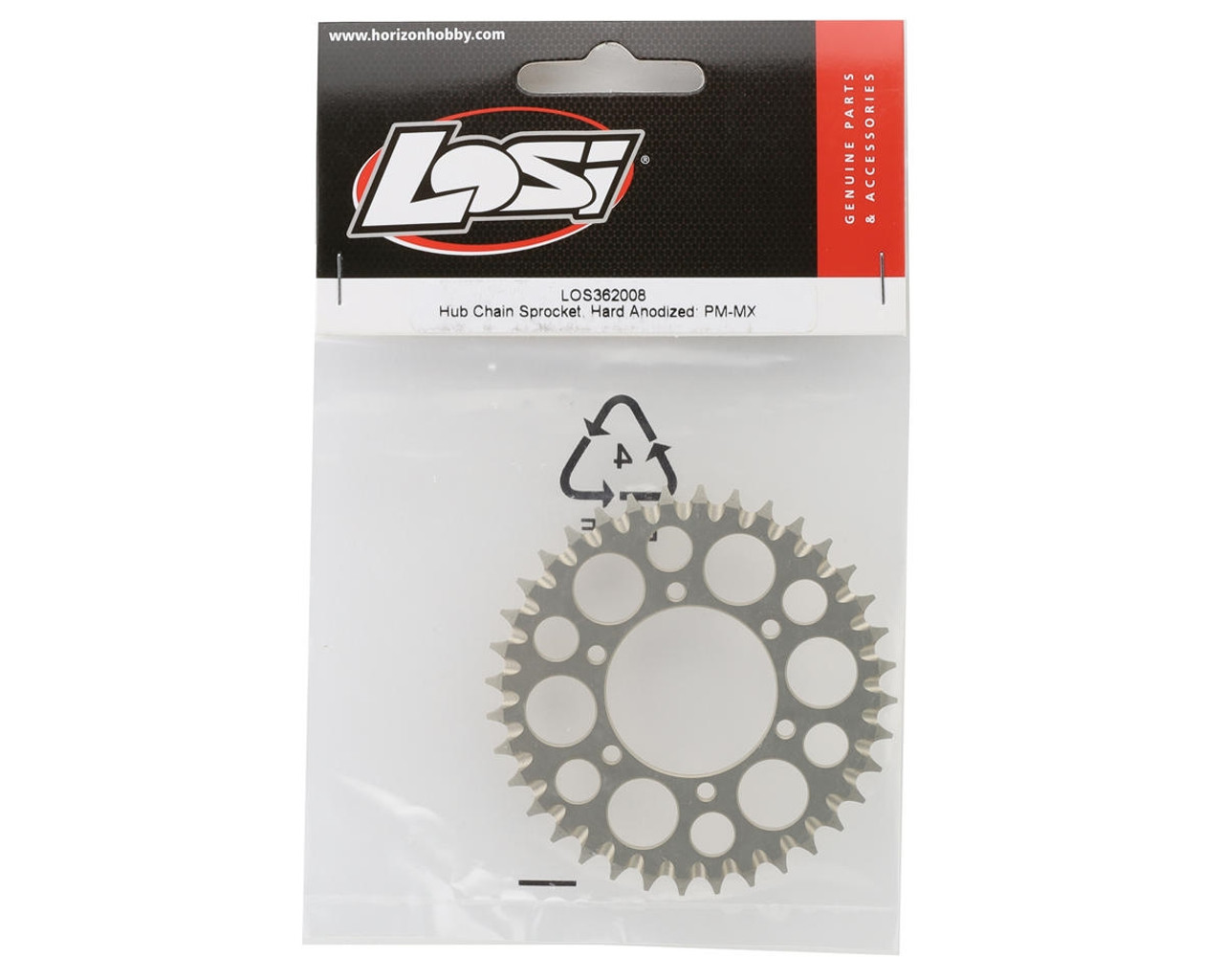 Losi Promoto-MX Hub Chain Sprocket (Hard Anodized)