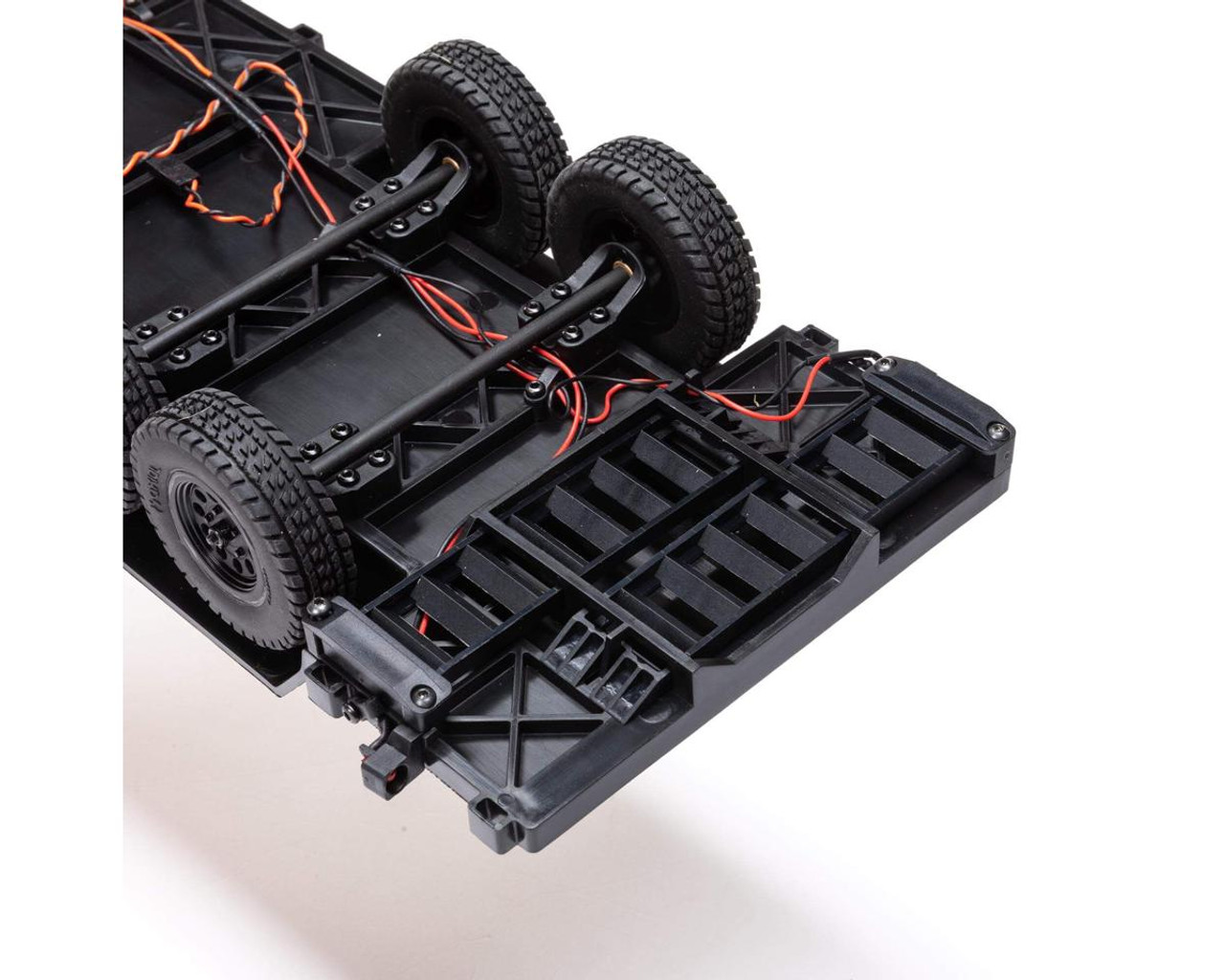 Axial SCX24 Flat Bed Mini Vehicle Trailer w/LED Taillights