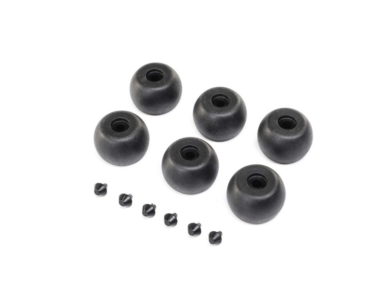 Losi Promoto-MX Lean Bar Wheels & Stops (6)