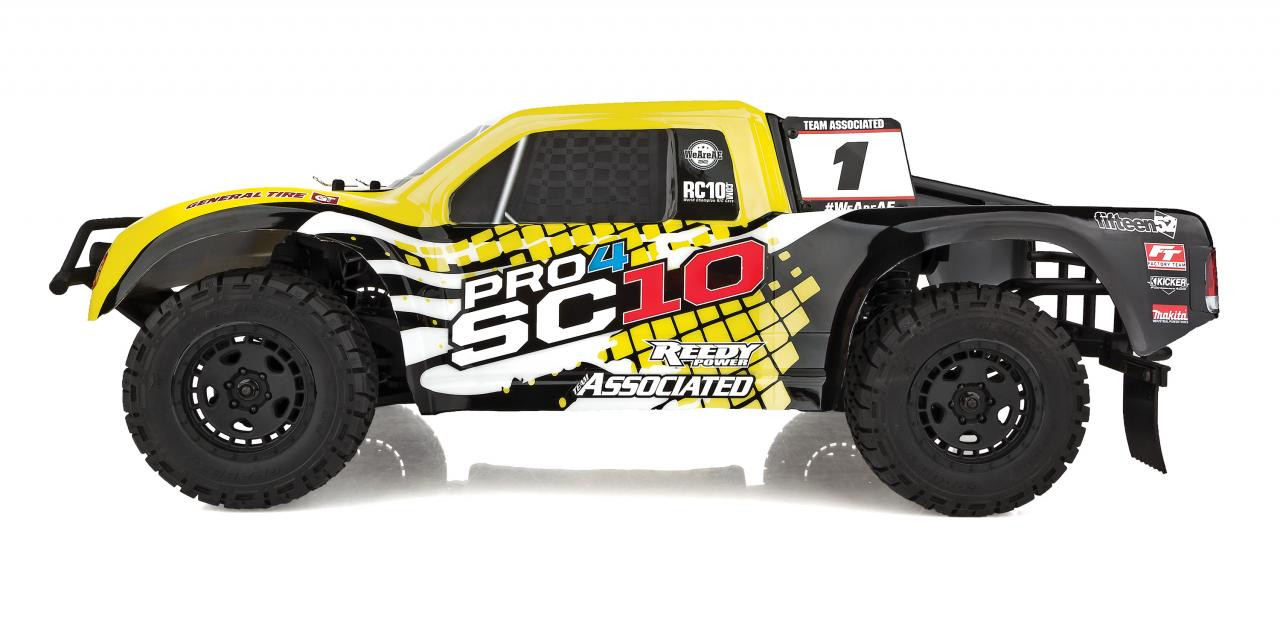 Team Associated Pro4 SC10 1/10 RTR 4WD Brushed Short Course Truck Combo w/2.4GHz Radio, Battery & Charger