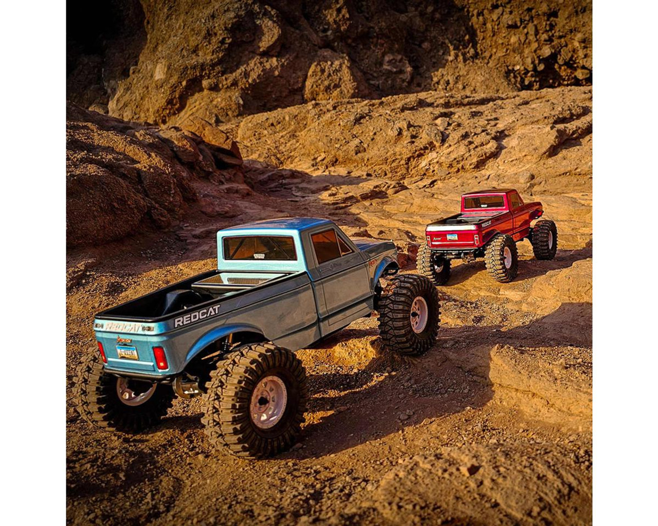 Redcat Ascent LCG RTR Scale 1/10 4x4 RTR Rock Crawler (Blue) w/2.4GHz Radio