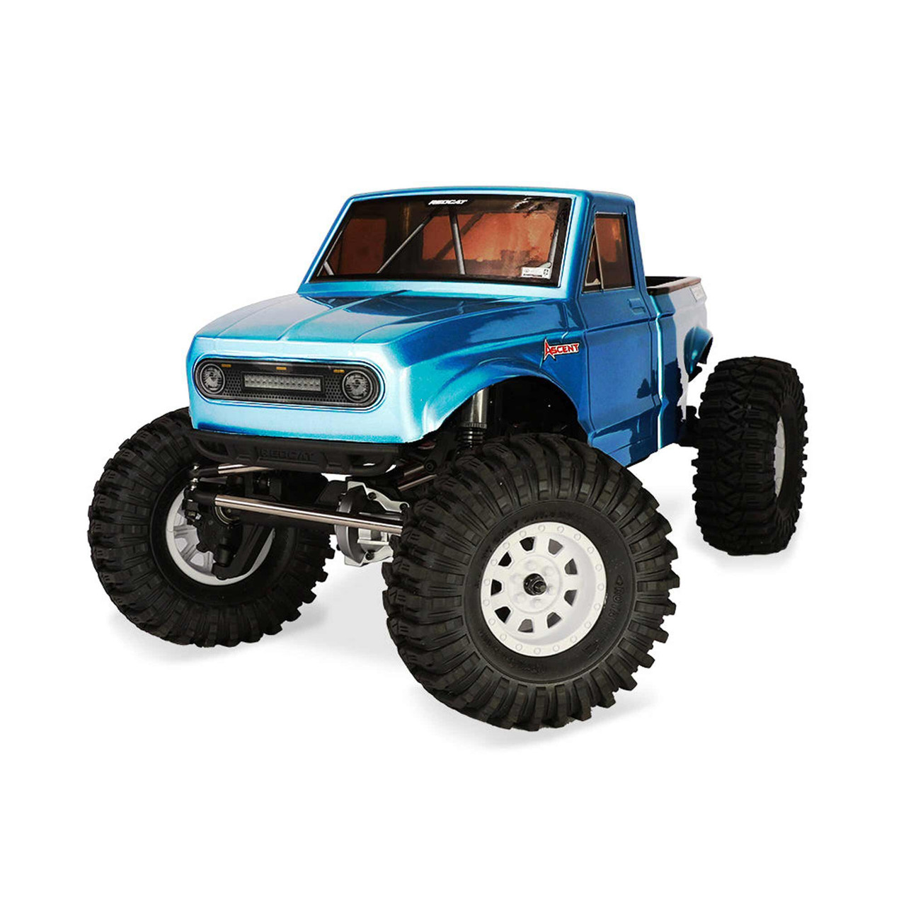 Redcat Ascent LCG RTR Scale 1/10 4x4 RTR Rock Crawler (Blue) w/2.4GHz Radio