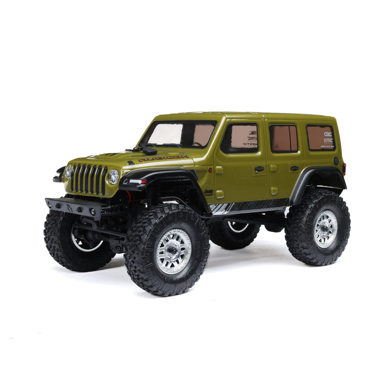 Axial SCX24 Jeep Wrangler JLU 4WD RTR Scale Mini Crawler (Green) w/2.4GHz Radio, Battery & Charger