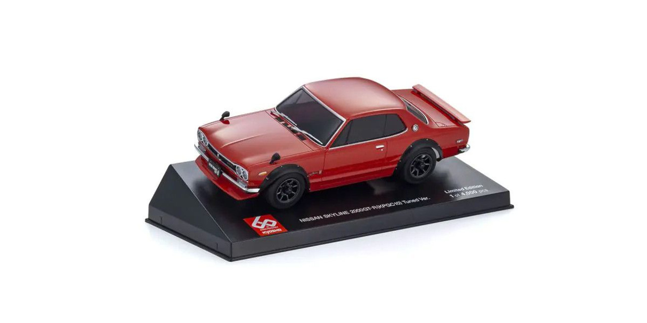 Kyosho Mini-Z Skyline 2000GT-R Body (Red) (60th Anniversary Limited Edition)