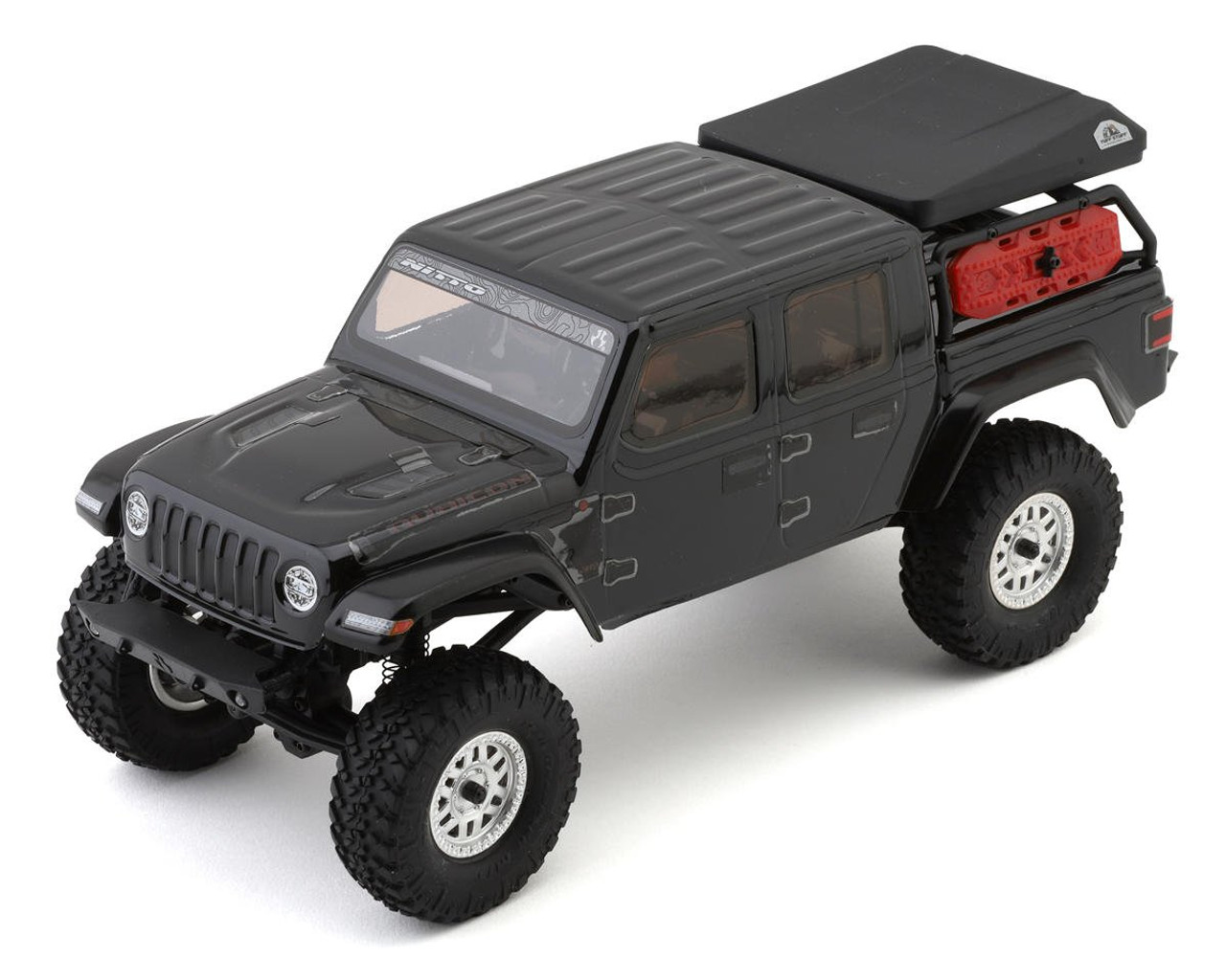 Axial SCX24 Jeep JT Gladiator  (V2) 1/24 4WD RTR Scale Mini Crawler (Black) w/2.4GHz Radio