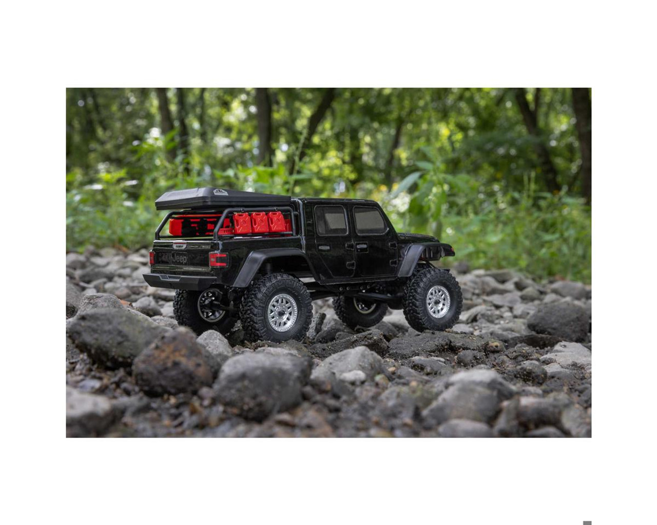 Axial SCX24 Jeep JT Gladiator  (V2) 1/24 4WD RTR Scale Mini Crawler (Black) w/2.4GHz Radio