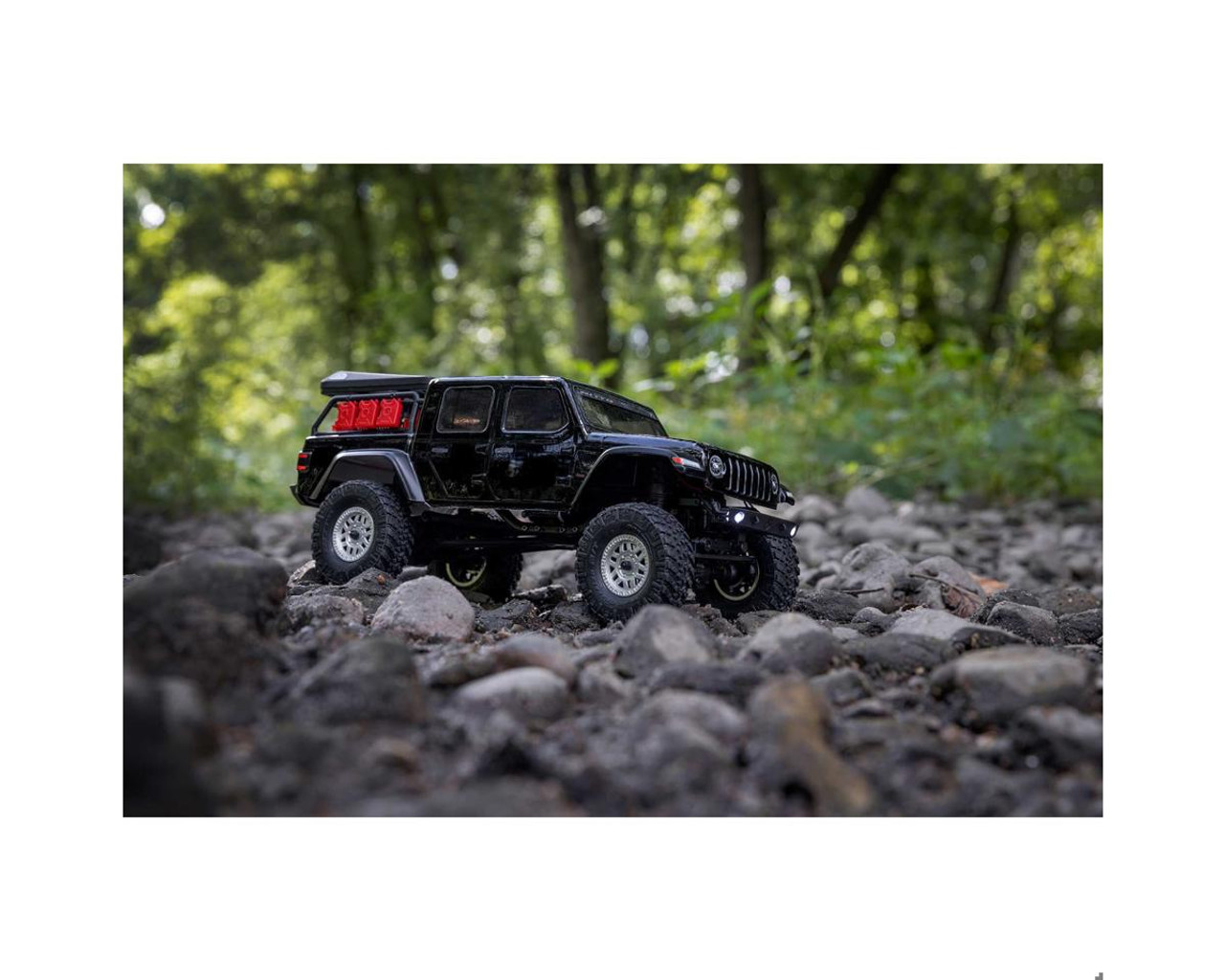 Axial SCX24 Jeep JT Gladiator  (V2) 1/24 4WD RTR Scale Mini Crawler (Black) w/2.4GHz Radio