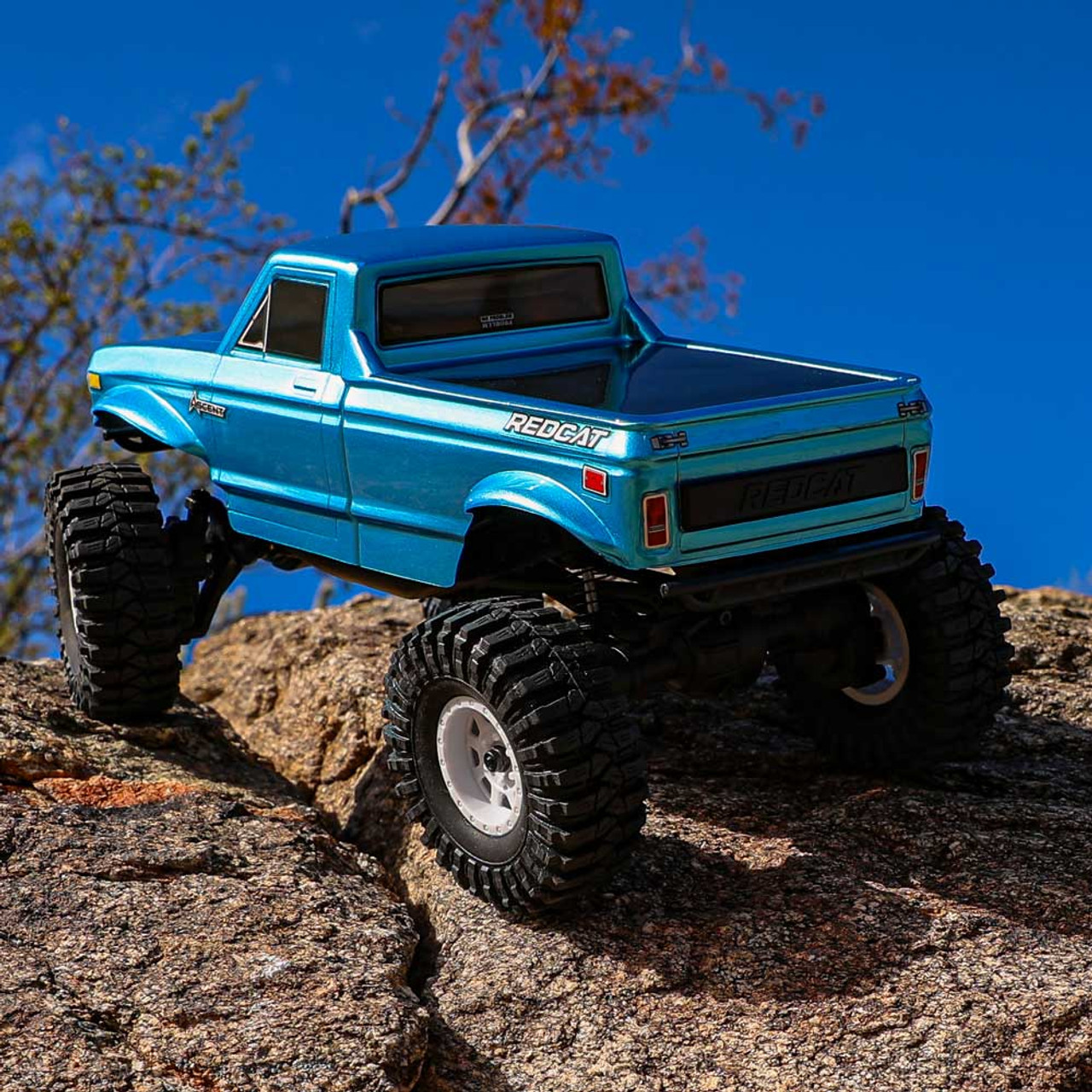 Redcat Ascent-18 1/18 4WD RTR Rock Crawler (Blue) w/2.4GHz Radio, Battery & Charger