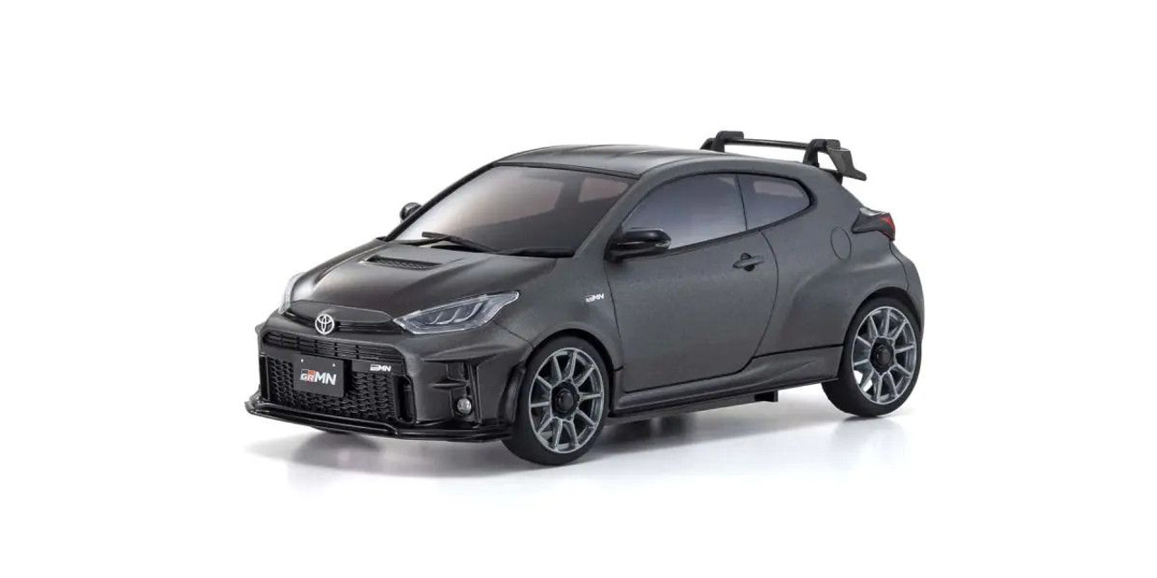 Kyosho Mini-Z MA-020 Toyota GRMN Yaris Circuit Package Pre-Painted Body (Gun Metallic) (90mm - M)