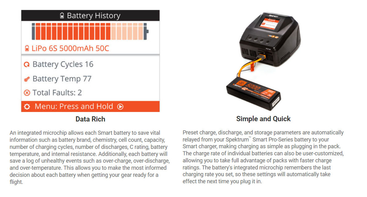 Spektrum RC 11.1V 6800mAh 3S 120C Smart G2 Pro Basher LiPo: IC5