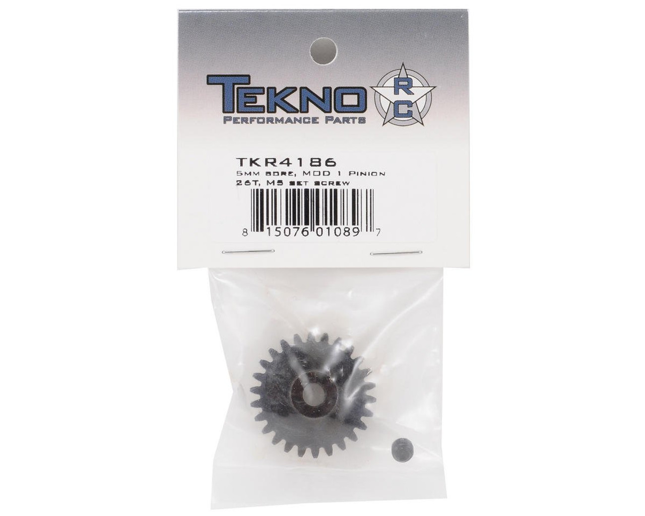 Tekno RC "M5" Hardened Steel Mod1 Pinion Gear w/5mm Bore (26T)