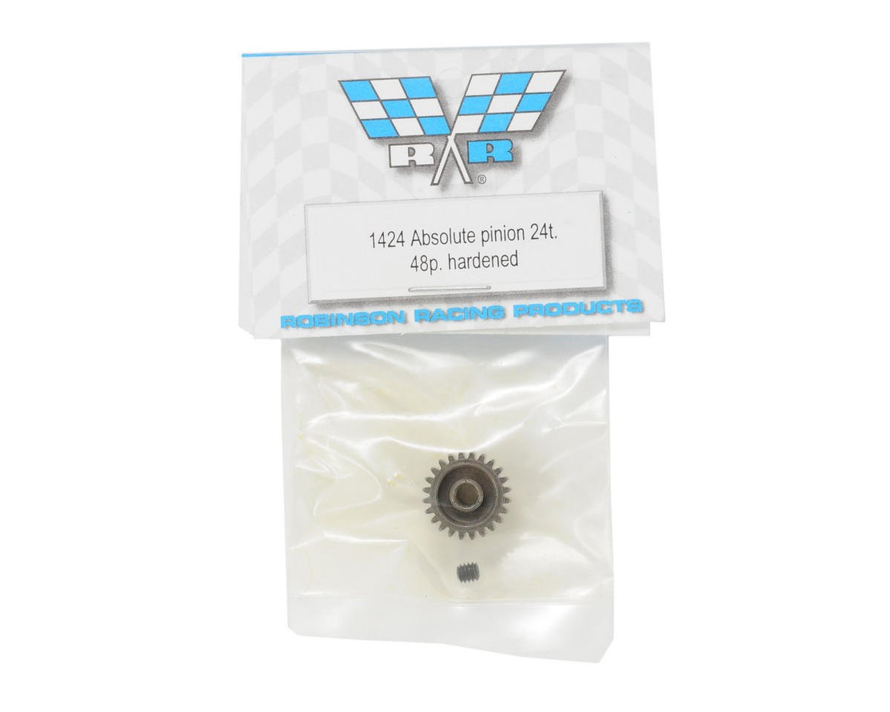 Robinson Racing Super Hard "Absolute" 48P Steel Pinion Gear (3.17mm Bore) (24T)