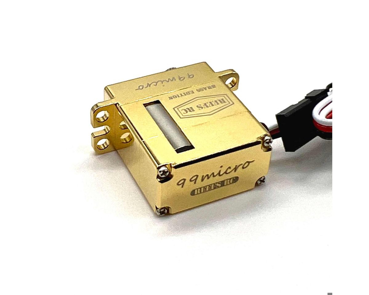 Reefs RC 99micro High Torque Metal Gear Digital Micro Servo (HV) (Brass Edition) (36g)