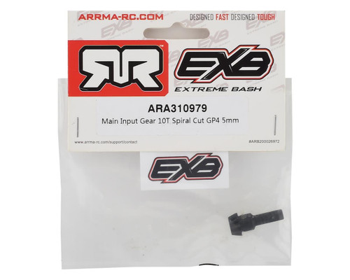 Arrma Kraton EXB GP4 Spiral Cut Main Input Gear (10T)