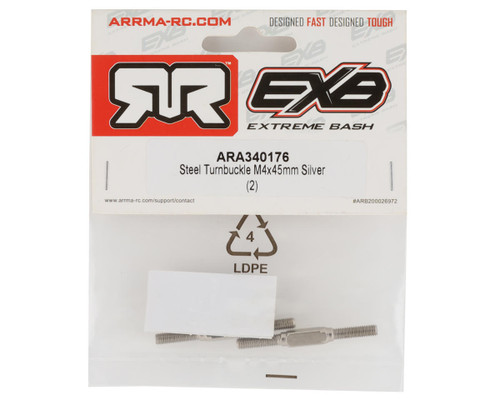 Arrma EXB 4x45mm Steel Turnbuckle (2) Typhon