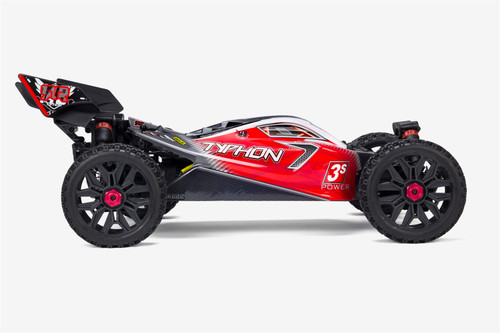 Arrma Typhon V3 3S BLX Brushless RTR 1/8 4WD Buggy (Red) w/Spektrum SLT3 2.4GHz Radio