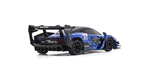 Kyosho MR-03 Mini-Z RWD ReadySet w/McLaren Senna GTR Body (Blue) w/KT-531P 2.4GHz Transmitter