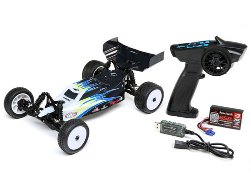 Losi Mini-B 1/16 RTR 2WD Buggy (Black) w/2.4GHz Radio, Battery & Charger