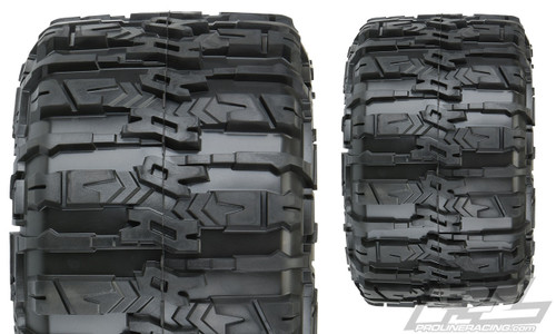 Pro-Line Trencher HP 3.8" BELTED Tires Mounted 17mm  (M2) (2) (Black)