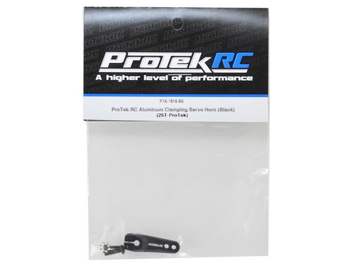 ProTek RC Aluminum Clamping Servo Horn (Black) (25T)