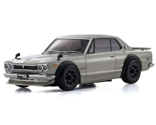 Kyosho MA-020 AWD Mini-Z Sports ReadySet w/Nissan Skyline 2000GT-R (KPGC10) Body (Silver) & 2.4GHz Radio