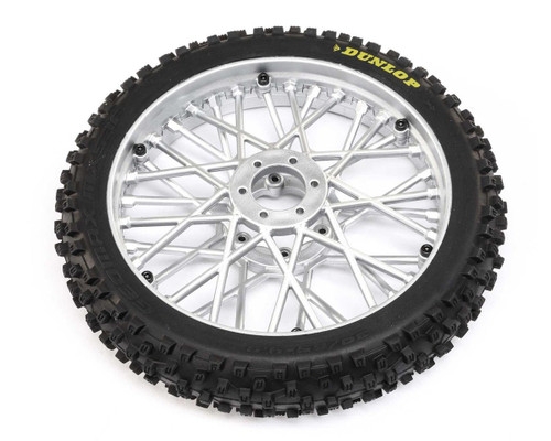 Losi Promoto-MX Front Wheel (Satin Chrome)