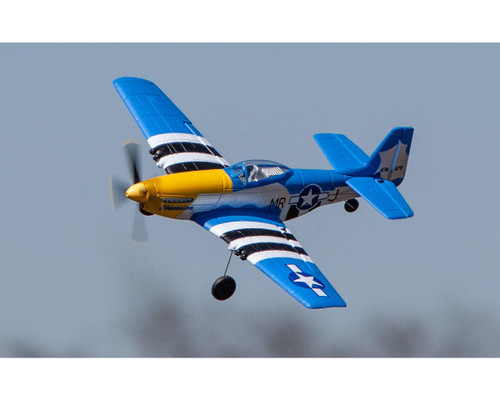 RAGE P-51D Mustang Obsession Micro Warbirds RTF Electric Airplane (400mm)