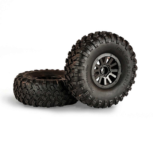 Redcat Racing RidgeRunner Pre-Mounted Tires and Wheels (2)