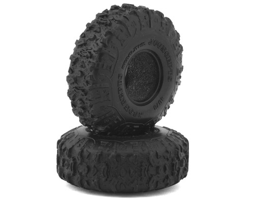 JConcepts Megalithic 1.0" Micro Crawler Tires (2) (62mm OD) (Green)