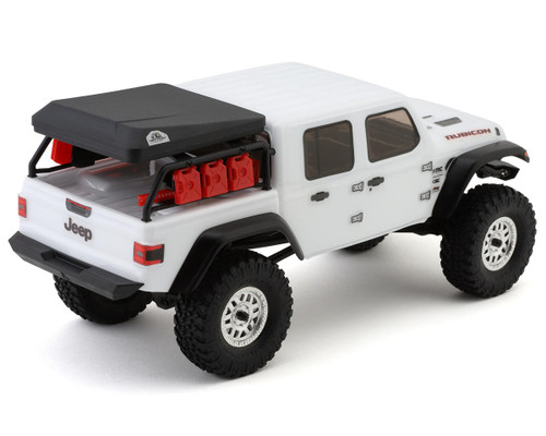 Axial SCX24 Jeep JT Gladiator (V2) 1/24 4WD RTR Scale Mini Crawler (White) w/2.4GHz Radio