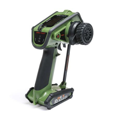 Spektrum RC DX6 Rugged 6 Channel DSMR Transmitter Only, Green