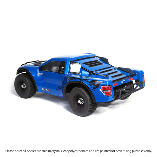 JConcepts Illuzion "Ford Raptor SVT SCT-R F-150" Body (Clear) (Slash/SC10)