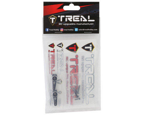 Treal Hobby Axial UTB18 Aluminum Servo Horn Set (Black) (23T)