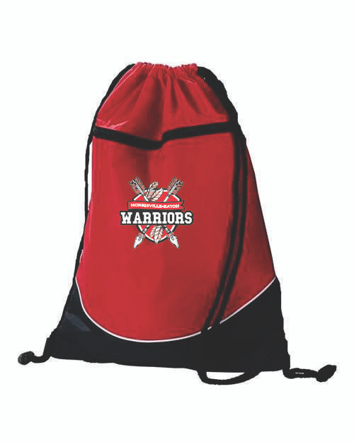 Tri-Color Drawstring Backpack