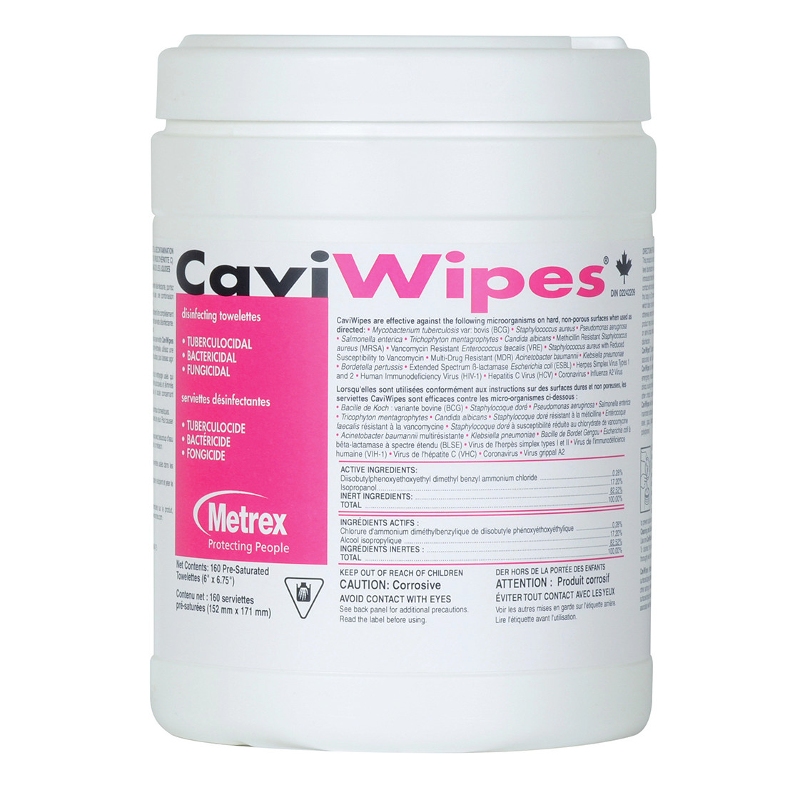 Caviwipes Hardsurface Anti-Microbial pk/160 - Vitality Depot
