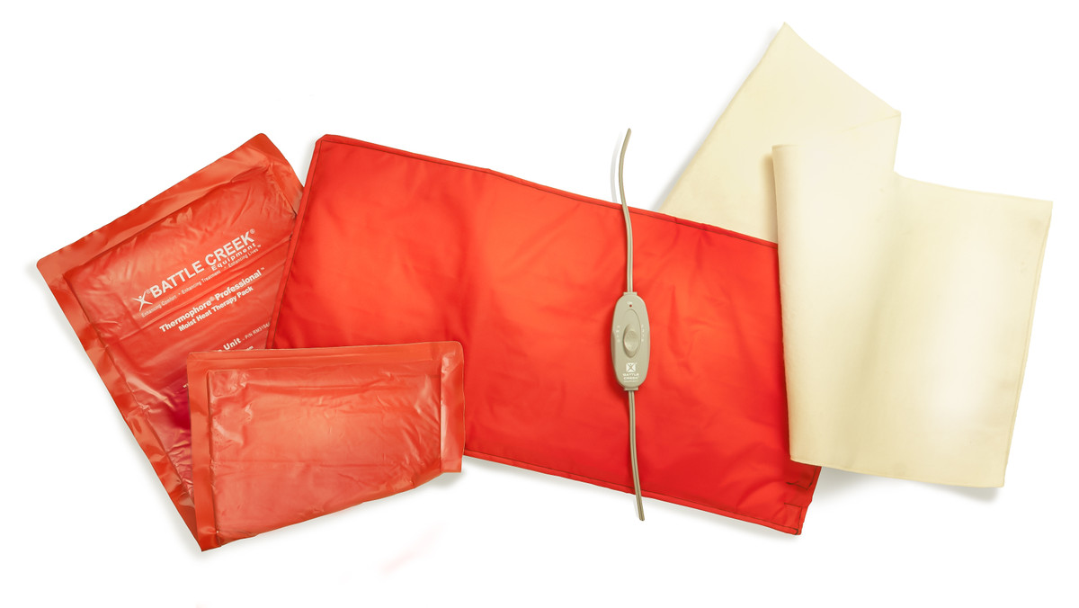 Invel BiiO Pad 温熱サポーター 赤 Thermophore Professional Moist Heat Pad - Vitality Depot