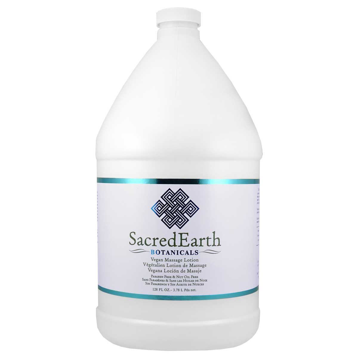 Vegan Massage Lotion 1 Gallon by Sacred Earth Botanicals